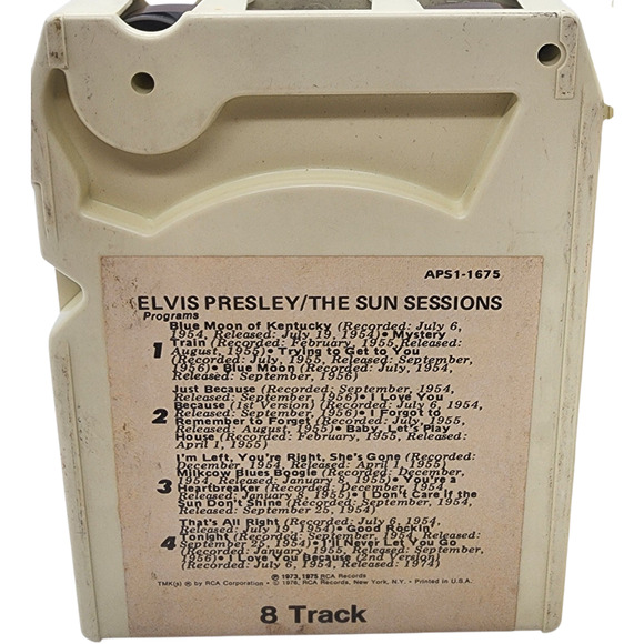 Set Of Three Elvis Presley 8-Tracks Speedway The Sun Sessions Elvis - Picture 6 of 7